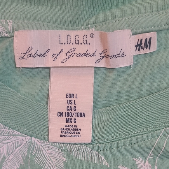 H&M Tropical Palm Tshirt - Picture 3 of 4